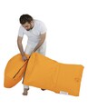 Fotoliu extensibil, Siesta, Ferndale Bean Bag, 55 - 180 cm, poliester impermeabil, portocaliu