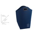 Cos pentru rufe, Wenko, Felt, 42 L, poliester, albastru