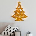 Decoratiune de luminoasa XMASGOLD-024, Tanelorn, 59x70 cm, metal, auriu