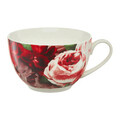 Set pentru ceai sau cafea 12 piese Peony, Ambition, 6 persoane, 220 ml, portelan, multicolor