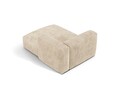 Sezlong modular living dreapta 1 loc, Martina-212, Micadoni Home, 176x123x75 cm, velur, bej deschis