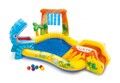 Piscina gonflabila pentru copii Intex Dinosaur Play Center 249x191x109 cm, neopren, multicolor