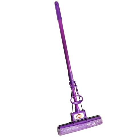 Mop PVA cu coada telescopica Oti, 110 cm, mov