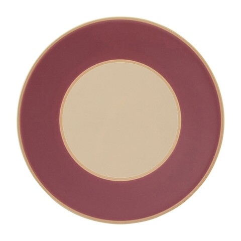 Set 6 farfurii intinse, Wald, Living & Kitchen, 27 cm Ø, ceramica, violet