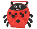 Scaun de gradina pentru copii Ladybug, Decoris, 52 x 42 x 48 cm, poliester/fier, rosu