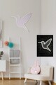 Decoratiune luminoasa LED, Little Bird,  Benzi flexibile de neon, DC 12 V, Alb