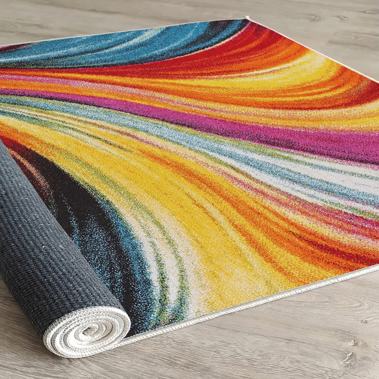 Covor, Woopamuk191, 100x300 cm, 70% bumbac/30% poliester, Multicolor - 2 | YEO