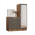 Dulap multifunctional, Locelso, CC6-AA, Pin Atlantic / Antracit