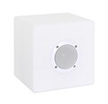 Lampa LED cu difuzor Bluetooth, Bizzotto Cube, 7 culori, cablu USB + telecomanda, 20x20x20 cm