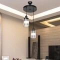 Lustra Siyah, ASZ.1478, Squid Lighting, 68x30x30, 20W, negru