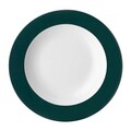 Serviciu de masa 18 piese Aura Green, Ambition, portelan New Bone China, alb