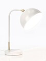 Lampa de masa Glasgow, Bizzotto, 32.5x20x41 cm, 1 x E27, 25W, otel, alb