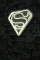 Decoratiune luminoasa LED, Superman, Benzi flexibile de neon, DC 12 V, Alb