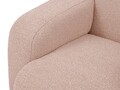 Coltar dreapta 4 locuri, Molino-101, Micadoni Home, 250x170x72 cm, tesatura boucle, roz pudra