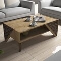 Masuta de cafea Beril Oak, Hommy Craft, 105x58x40 cm, stejar