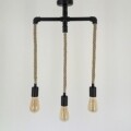 Candelabru All Design, metal, 35x60 cm, Black