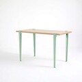 Birou, Logg, Eridanos, 120x75x60 cm, Lemn / Verde menta