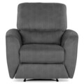 Fotoliu cu recliner manual, Adele, L.94 l.90 H.99, stofa, gri