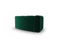 Modul canapea stanga 1.5 locuri, Lupine, Micadoni Home, BL, 171x87x70 cm, catifea, verde bottle