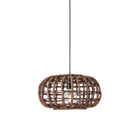 Lustra Aca Lighting, Vintage Soul Wood, E27, 60W