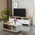 Set mobilier living, Inarch, Oslo, Stejar alb