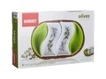 Set 4 boluri pentru aperitiv si cos Olives, Banquet, 30.5 cm, ceramica/salcie