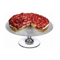 Platou cu picior pentru tort Patisserie, Pasabahce, 28x11.5 cm, sticla, transparent