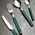 Set tacamuri 24 piese, Villeroy & Boch, Play!, inox, verde