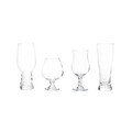 Set 4 pahare bere Zeve, Homla, 500 ml/ 385 ml/ 480 ml/ 480 ml, sticla, transparent