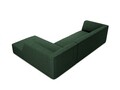 Coltar dreapta 4 locuri, Ruby, Micadoni Home, BL, 273x180x69 cm, poliester, verde