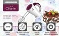 Mixer de mana Charm, Heinner, 200 W, 5 viteze, visiniu