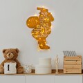 Decoratiune de luminoasa XMASGOLD-009, Tanelorn, 40x69 cm, metal, auriu