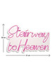 Decoratiune luminoasa LED, Stairway to Heaven, Benzi flexibile de neon, DC 12 V, Roz