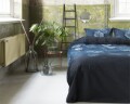 Lenjerie de pat dubla Blue Morning - Primavera Deluxe, Royal Textile, 3 piese, 240 x 260 cm, 100% bumbac, multicolor