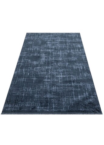 Covor, Tor 03, 120x180 cm, Poliester, Albastru denim