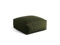 Taburet modular, Martina-169, Micadoni Home, 106x106x44 cm, tesatura structurata catifelata, verde