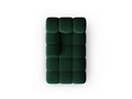 Sezlong living stanga 1 loc, Bellis, Micadoni Home, BL, 157x97x62 cm, catifea, verde bottle