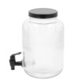 Dozator pentru bauturi Velmo, Homla, 4 L, sticla, transparent