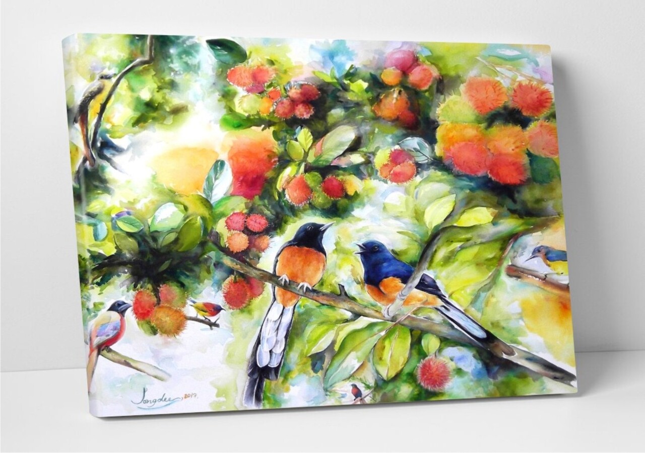 Tablou decorativ Bridget, Modacanvas, 50x70 cm, canvas, multicolor